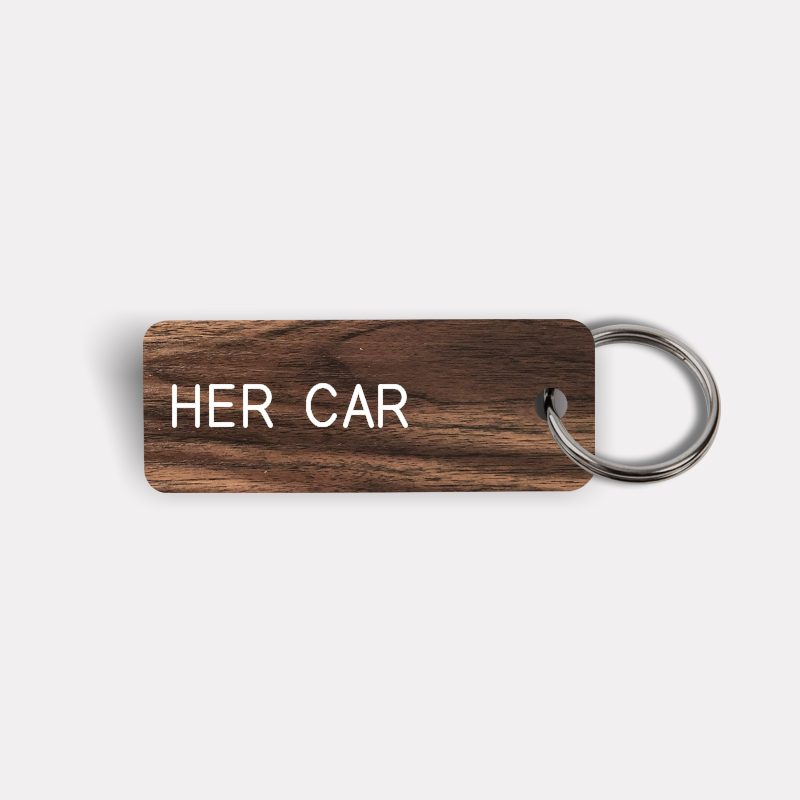 HER CAR Keytag