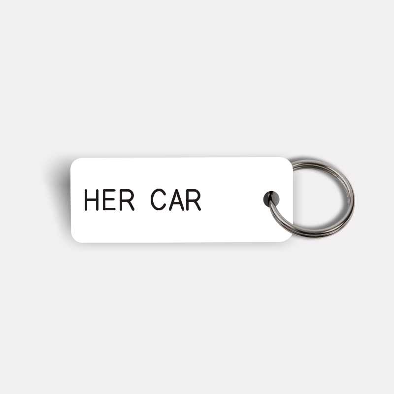 HER CAR Keytag