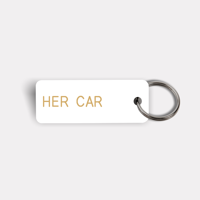 HER CAR Keytag