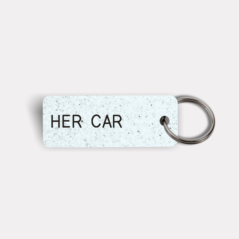 HER CAR Keytag