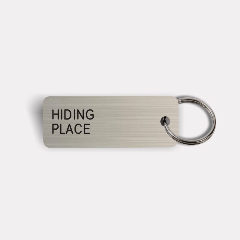 HIDING PLACE Keytag