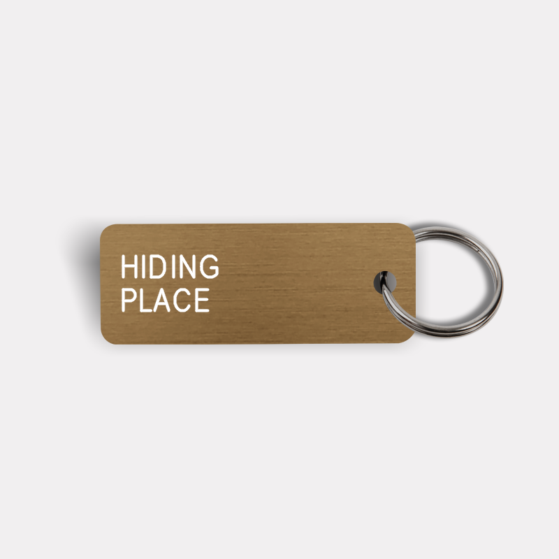 HIDING PLACE Keytag