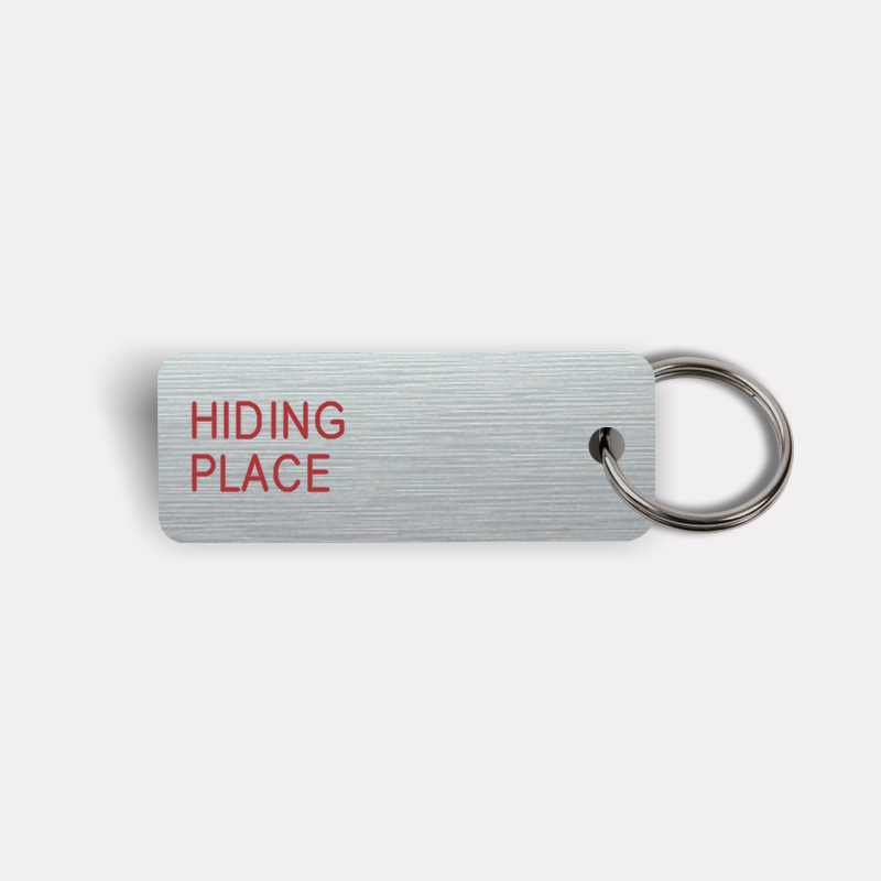 HIDING PLACE Keytag