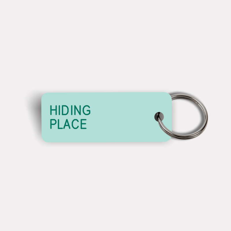 HIDING PLACE Keytag