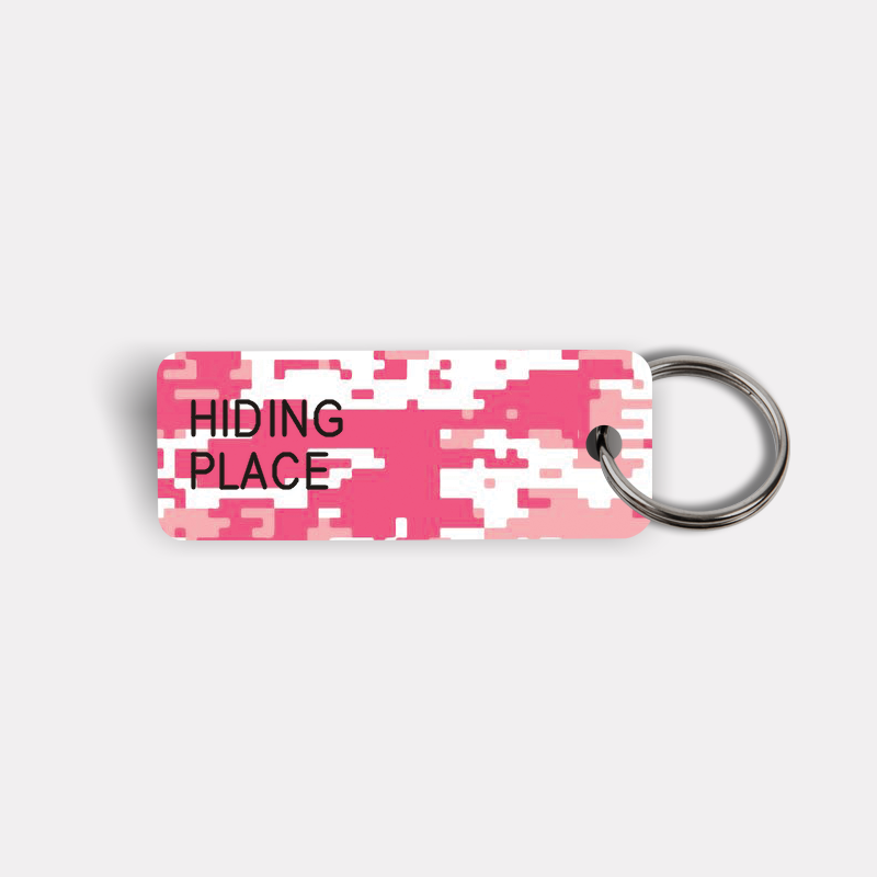 HIDING PLACE Keytag