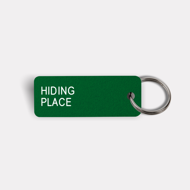 HIDING PLACE Keytag