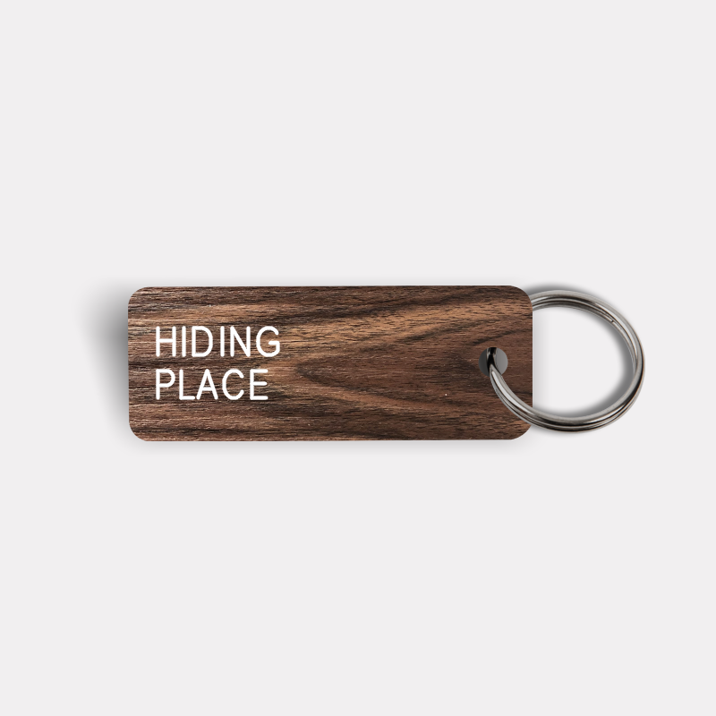 HIDING PLACE Keytag