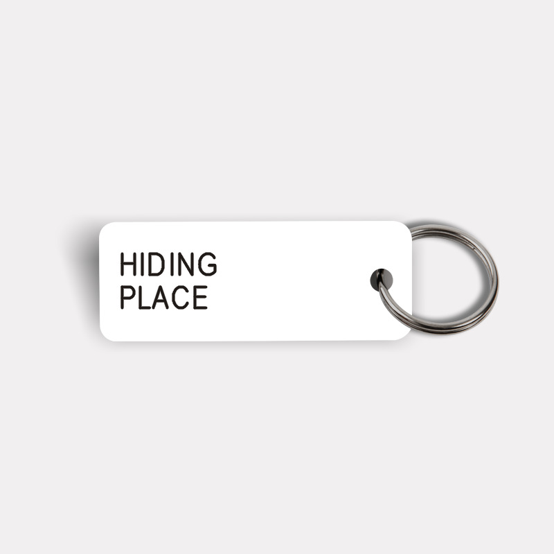 HIDING PLACE Keytag