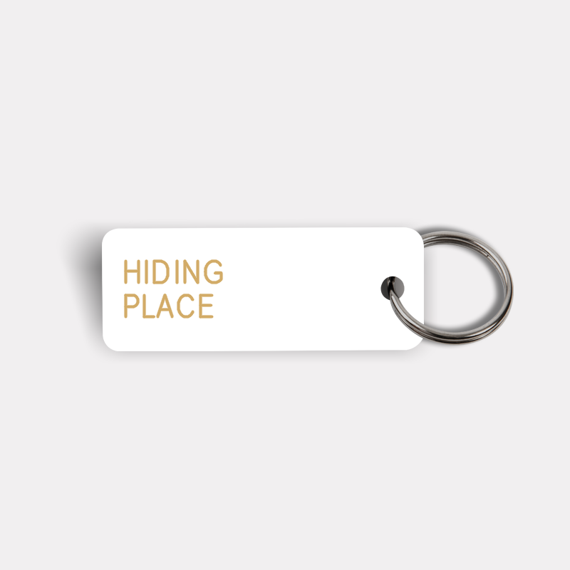 HIDING PLACE Keytag