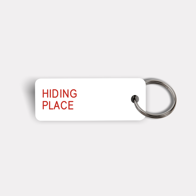 HIDING PLACE Keytag