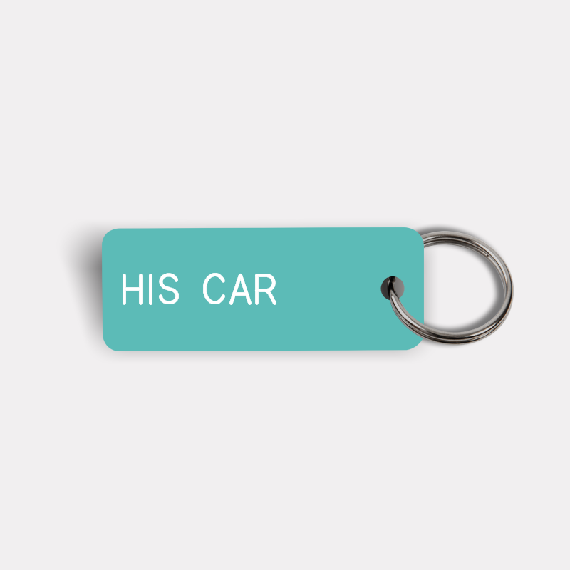 HIS CAR Keytag