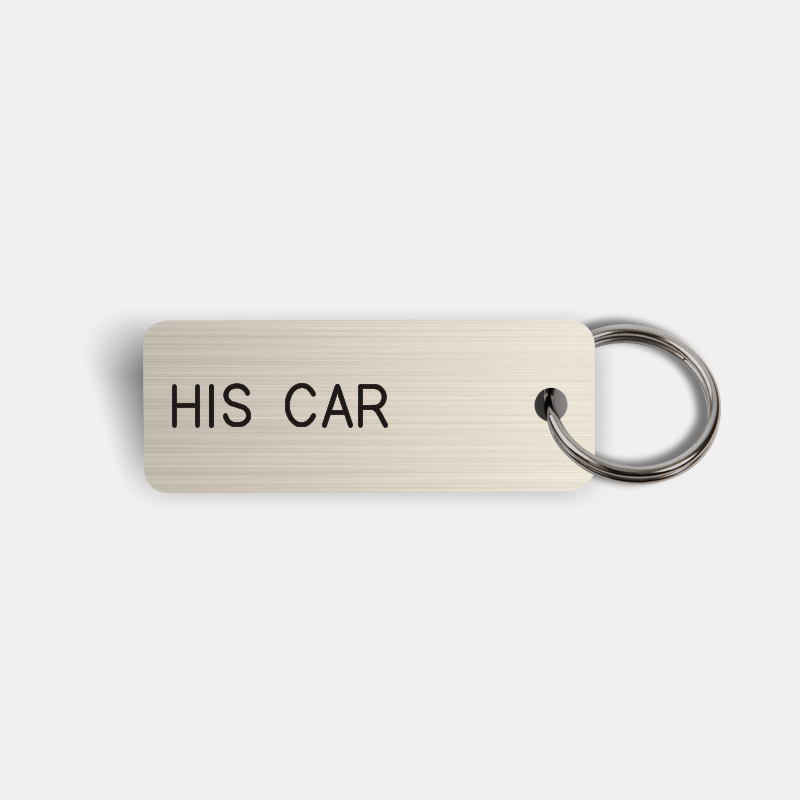 HIS CAR Keytag