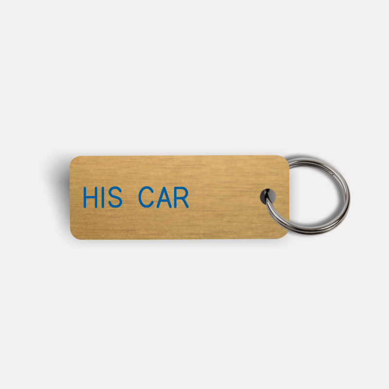 HIS CAR Keytag