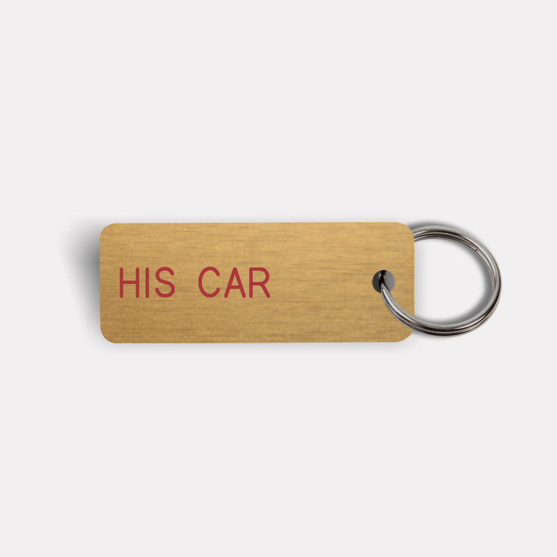 HIS CAR Keytag