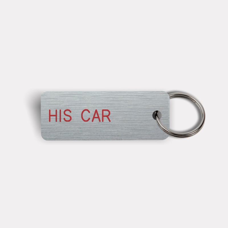 HIS CAR Keytag