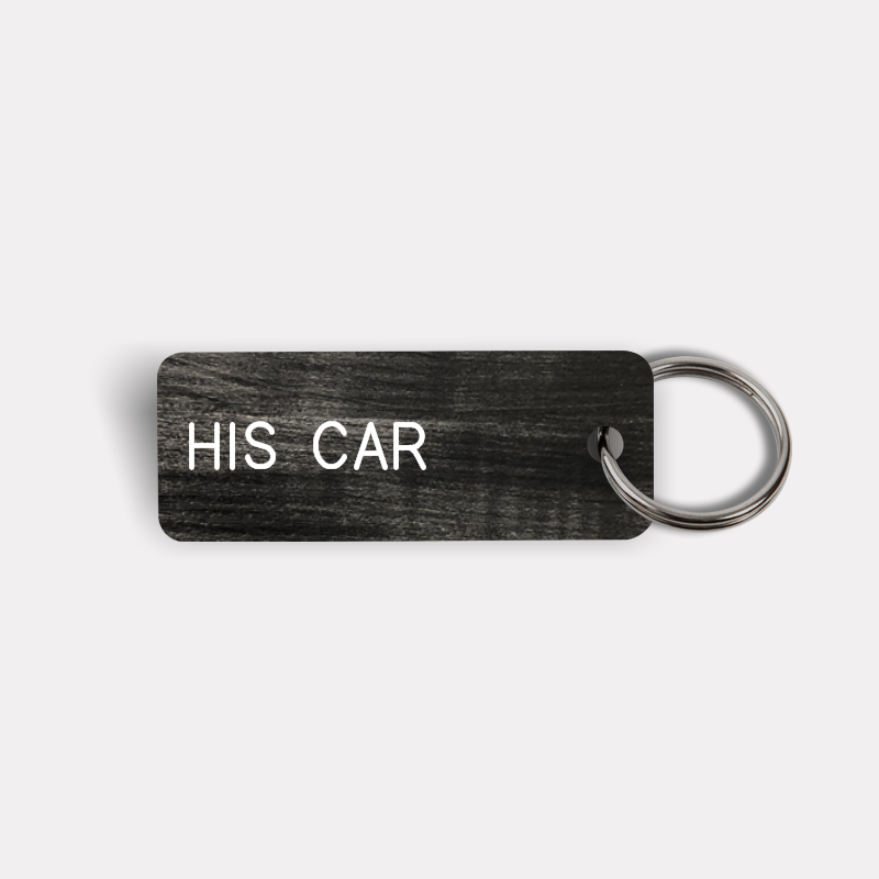 HIS CAR Keytag