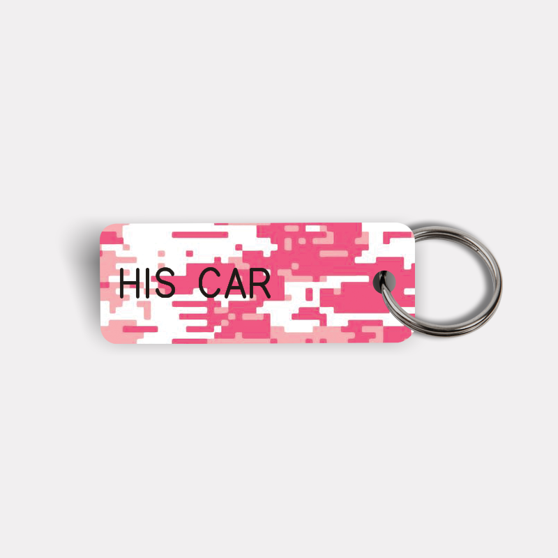 HIS CAR Keytag