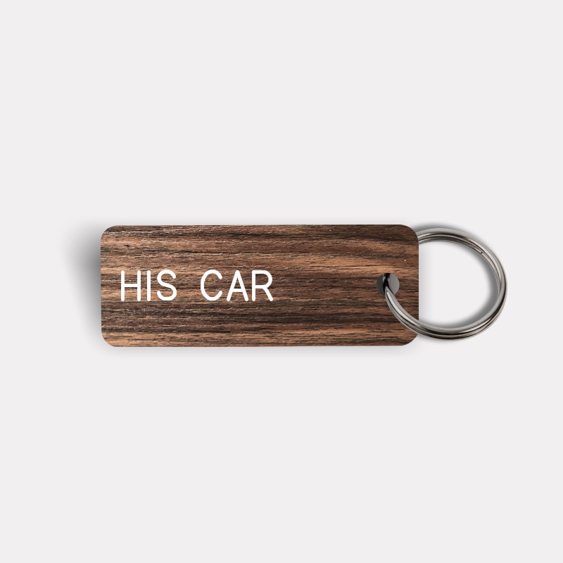 HIS CAR Keytag