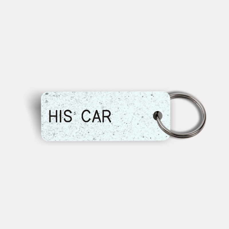 HIS CAR Keytag