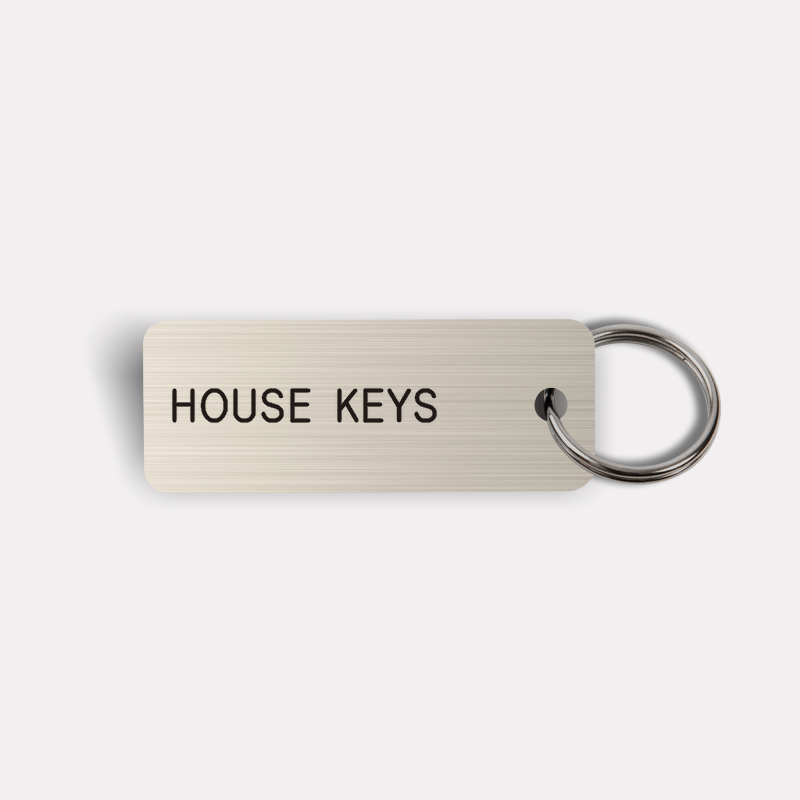 HOUSE KEYS Keytag