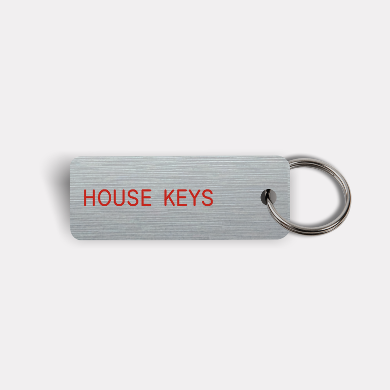 HOUSE KEYS Keytag