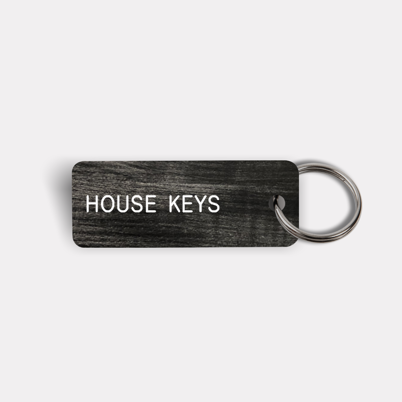 HOUSE KEYS Keytag