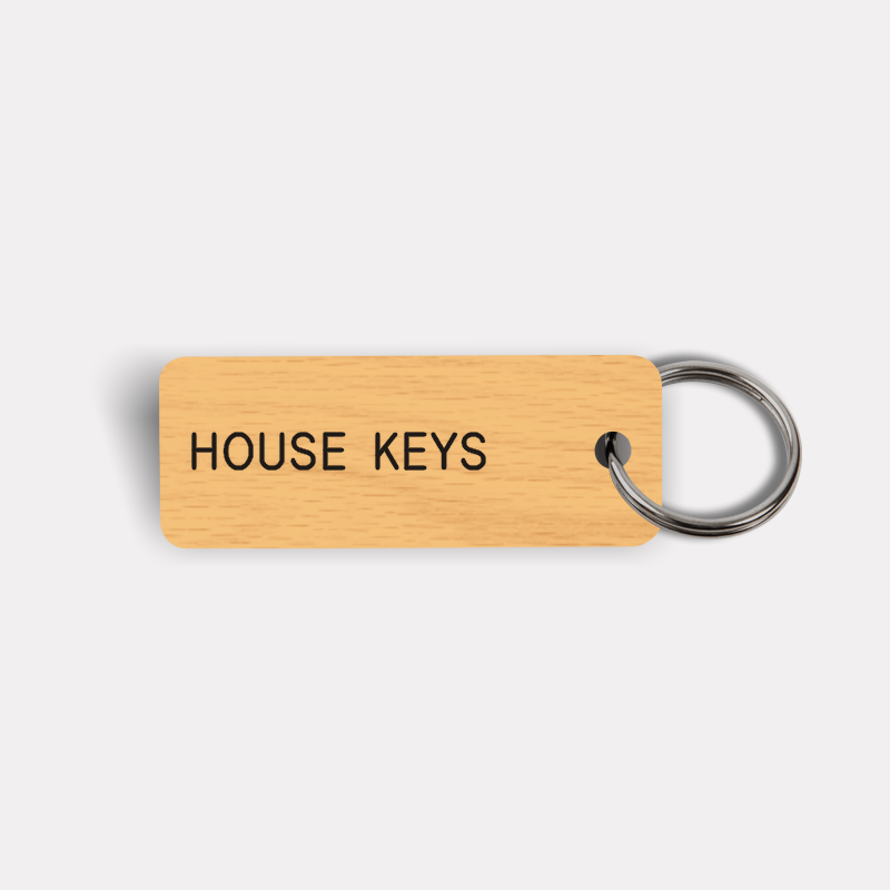 HOUSE KEYS Keytag