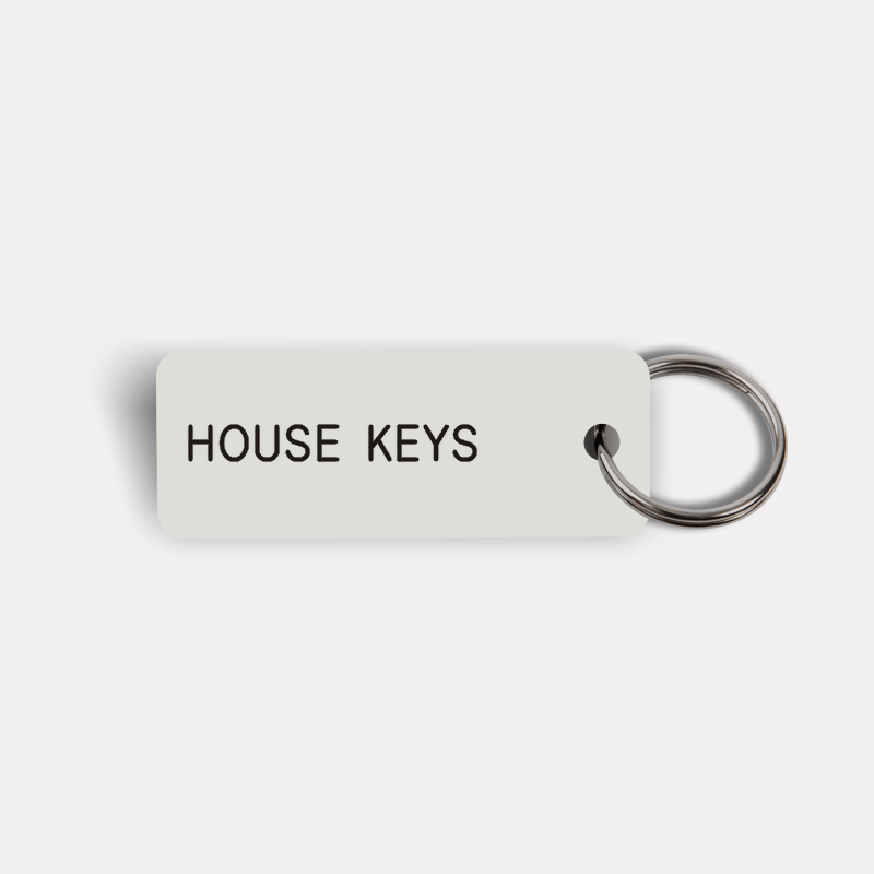 HOUSE KEYS Keytag