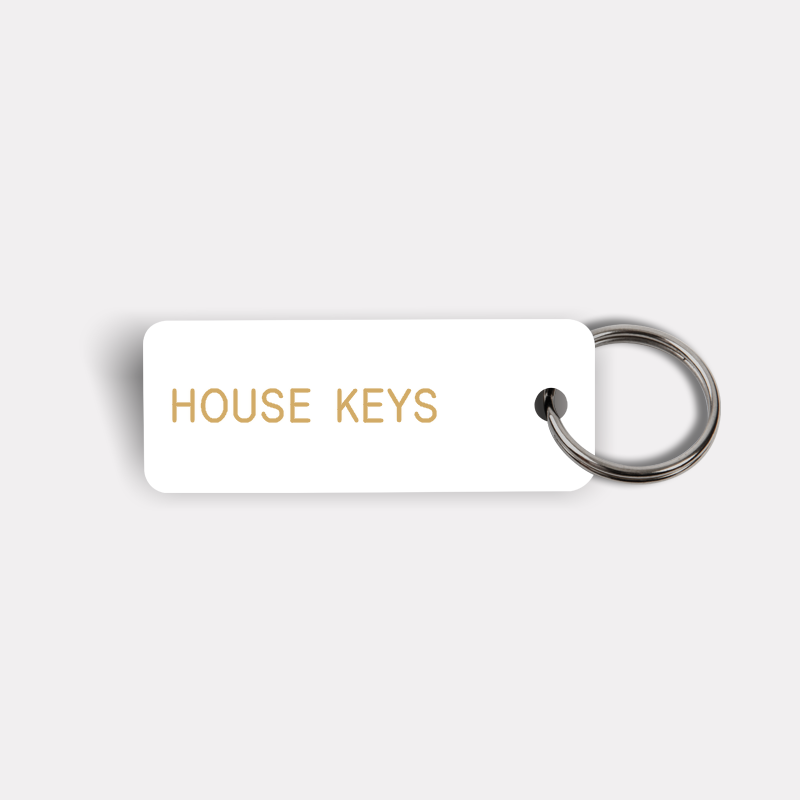 HOUSE KEYS Keytag