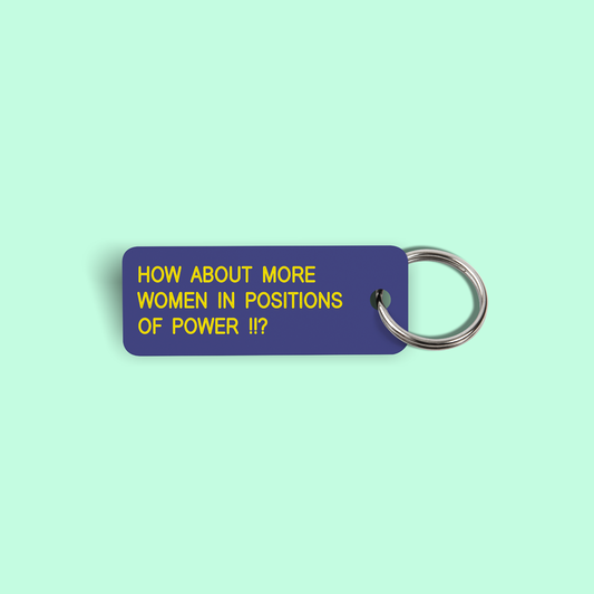 HOW ABOUT MORE WOMEN IN POSITIONS OF POWER !!? Keytag (2022-03-08)