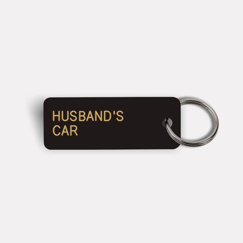 HUSBAND'S CAR Keytag