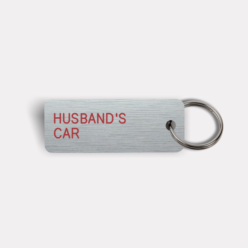 HUSBAND'S CAR Keytag