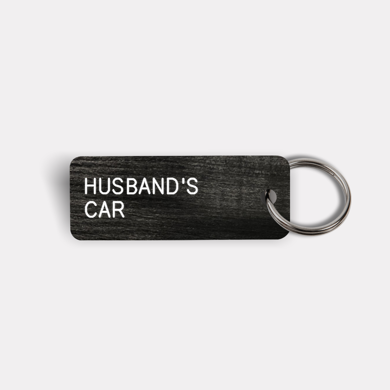 HUSBAND'S CAR Keytag