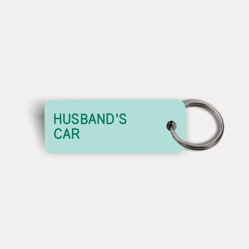 HUSBAND'S CAR Keytag