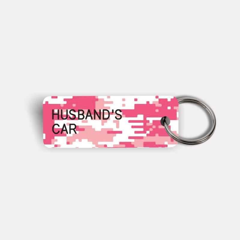 HUSBAND'S CAR Keytag