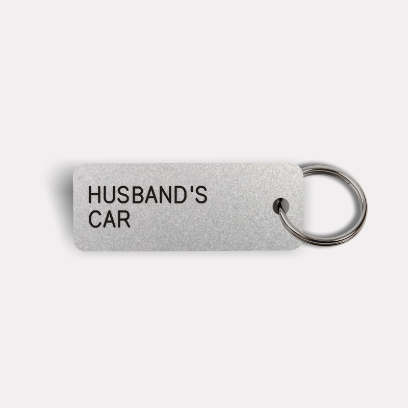 HUSBAND'S CAR Keytag