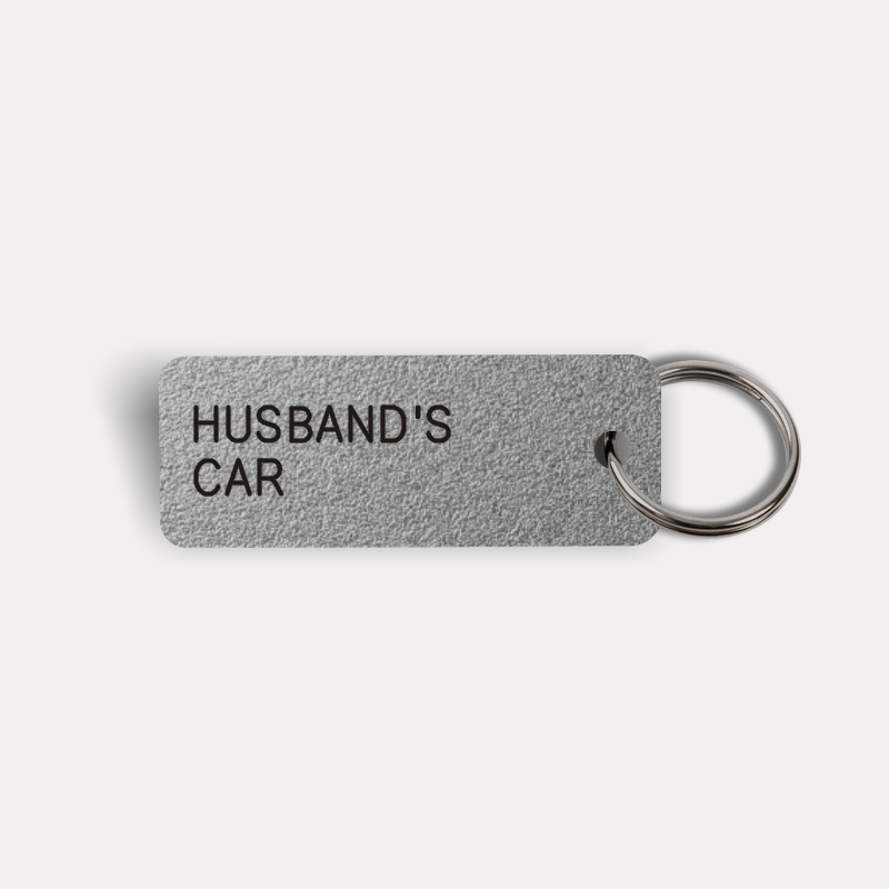 HUSBAND'S CAR Keytag