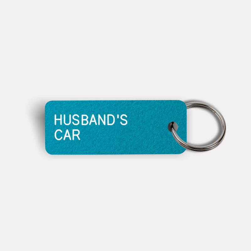 HUSBAND'S CAR Keytag