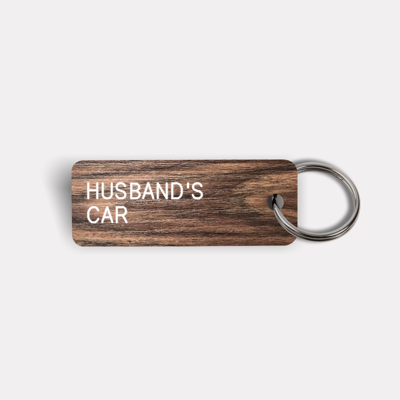 HUSBAND'S CAR Keytag