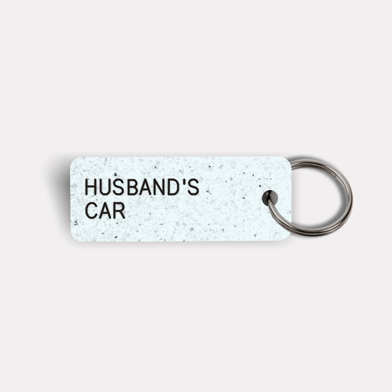 HUSBAND'S CAR Keytag