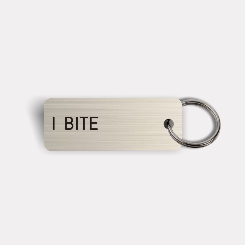 I BITE Keytag