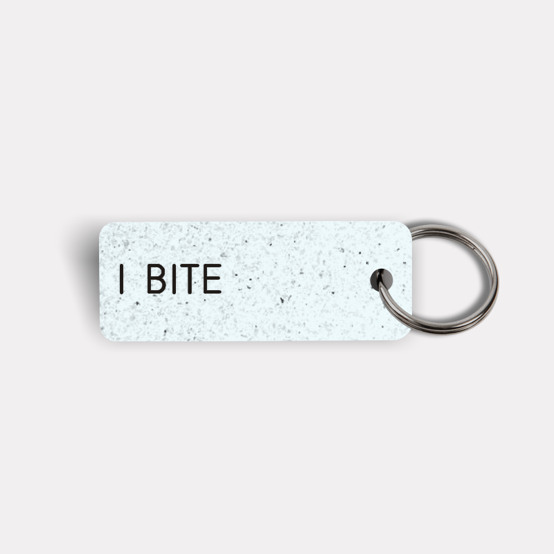 I BITE Keytag