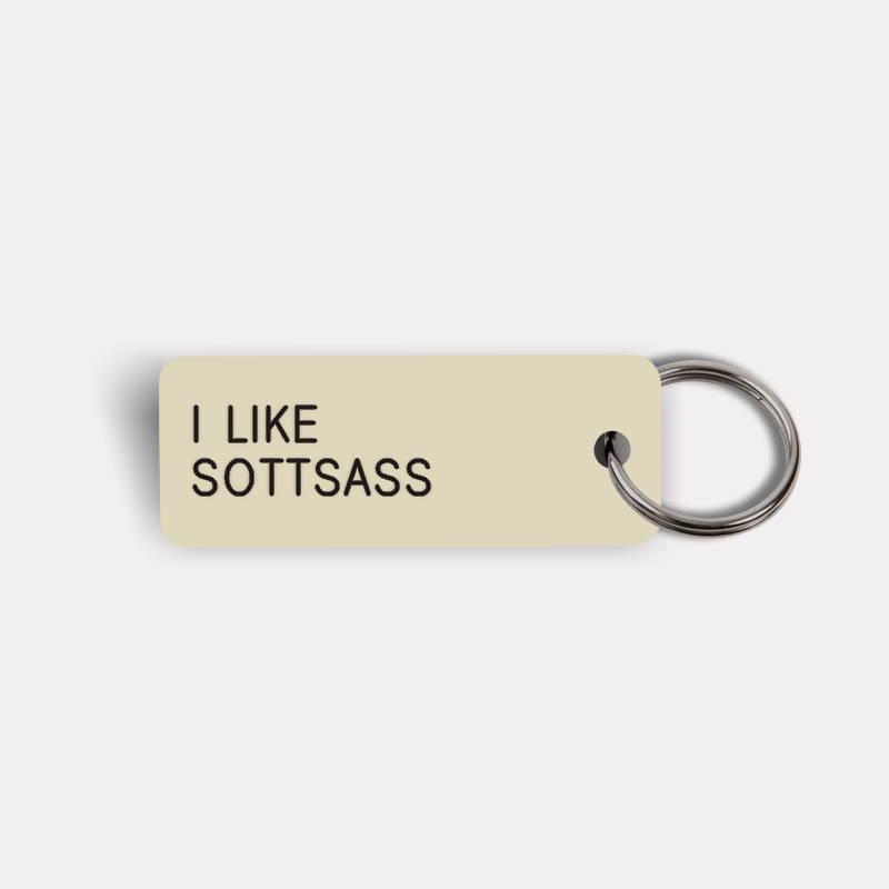 I LIKE SOTTSASS Keytag