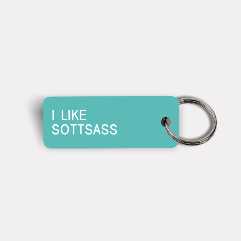 I LIKE SOTTSASS Keytag