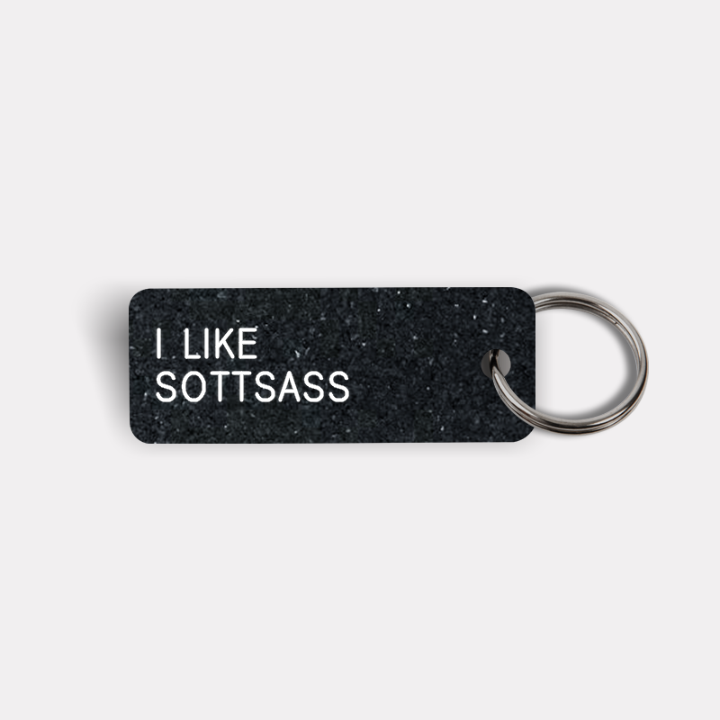 I LIKE SOTTSASS Keytag