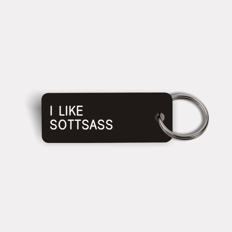 I LIKE SOTTSASS Keytag