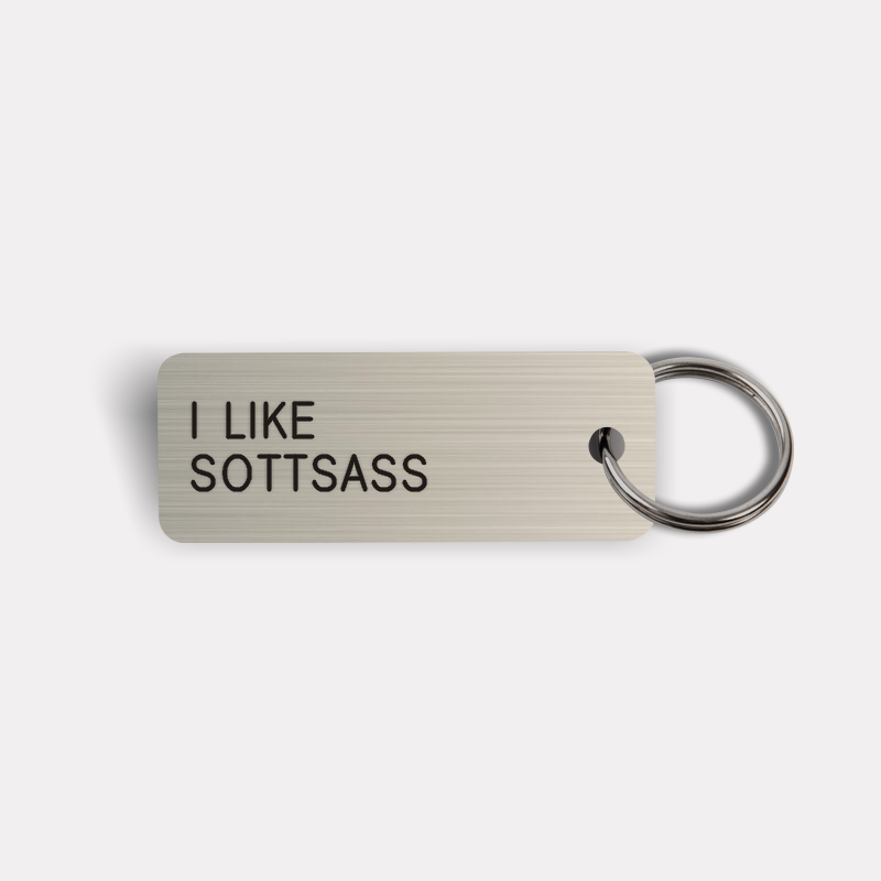 I LIKE SOTTSASS Keytag