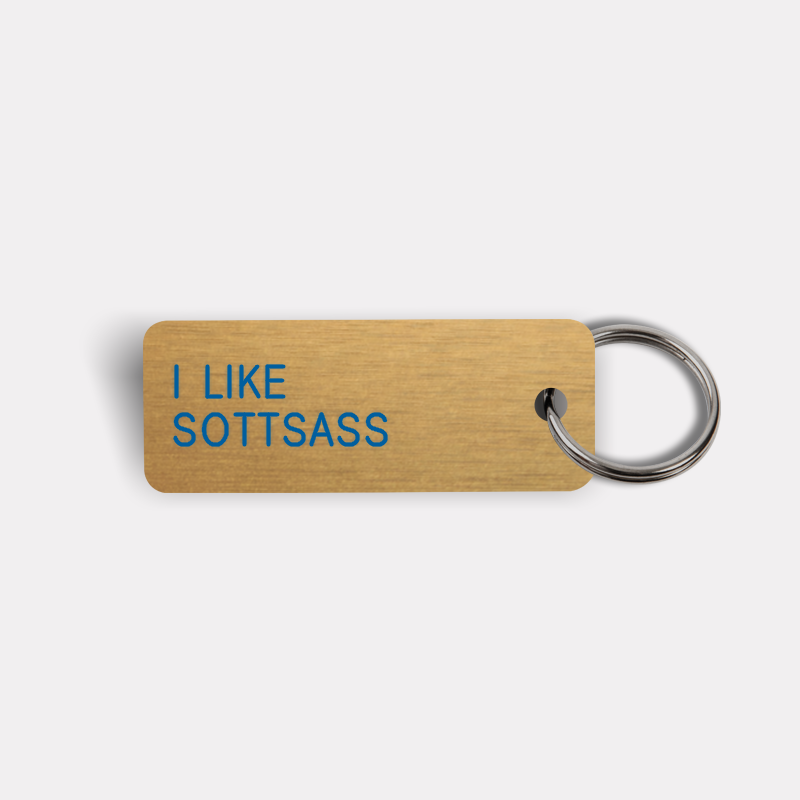 I LIKE SOTTSASS Keytag