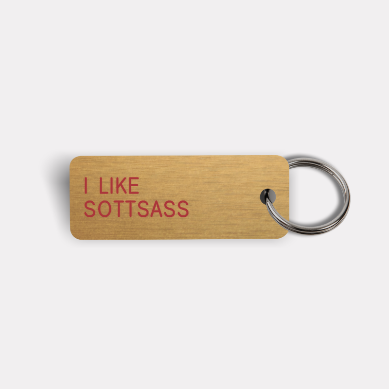 I LIKE SOTTSASS Keytag