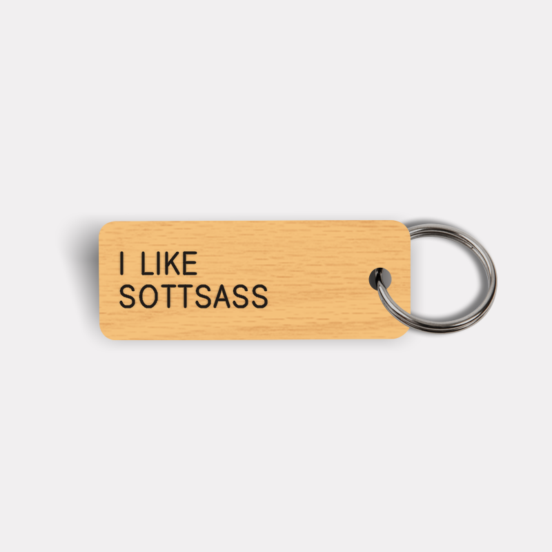 I LIKE SOTTSASS Keytag